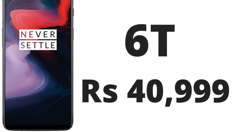 Exclusive:OnePlus 6T Expected To Retail For Rs 40,999 In India