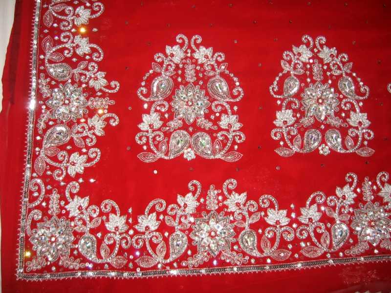 Exclusive Hand Painted Hand Work Sarees