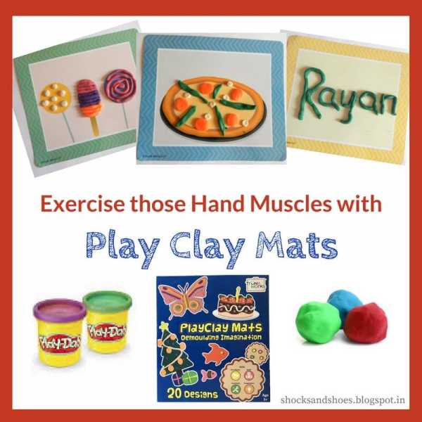 Exercise Those Hand Muscles With Play Clay Mats!