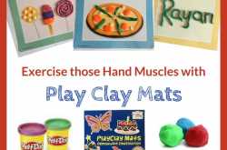 Exercise those Hand Muscles with Play Clay Mats!