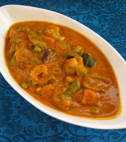 Exotic Mixed Vegetable Butter Masala Curry