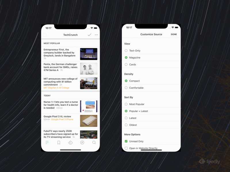 Experiment 08 - New Compact Magazine View Option - AOPLWEB