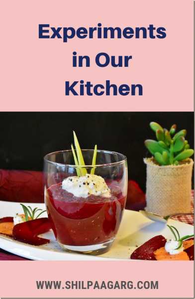 Experiments In Our Kitchen #AtoZChallenge - A Rose Is A Rose Is A Rose!