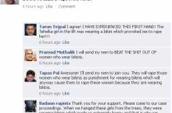 Experts debate rape on facebook 