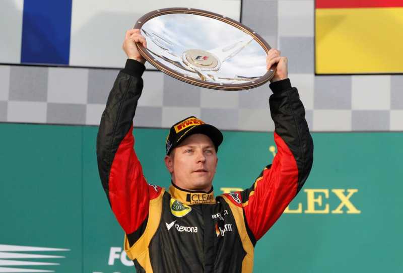 F1: Kimi Raikkonen Wins Australian Grand Prix...