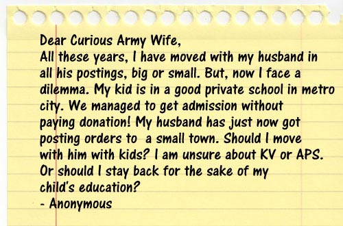 FAQ No 5: Kid’s Schooling Or Keeping The Family Together?