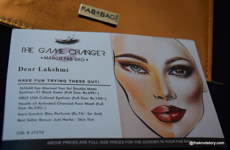 Fab Bag March 2017 Review