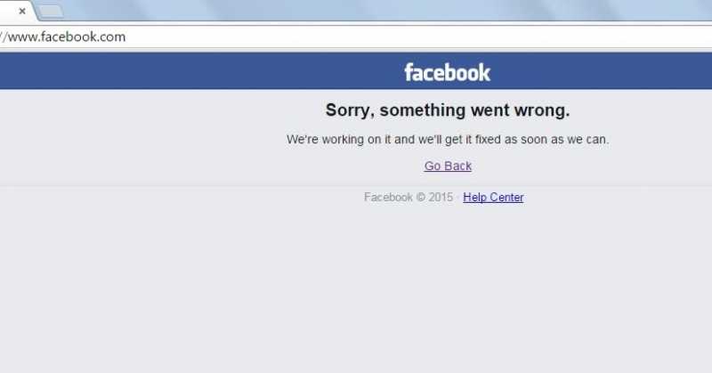 Facebook Is Down: 
