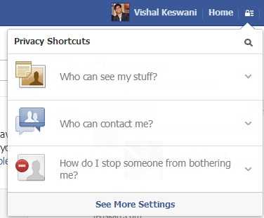 Facebook "Show My Stuff"
