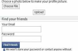 Facebook Touch Site Redesigned for Symbian