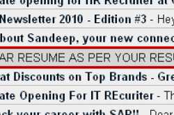 Fake Interview Call in the Name of Tech Mahindra