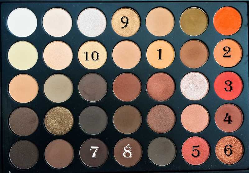 Fall/Winter Eyeshadow Looks With Morphe Palette