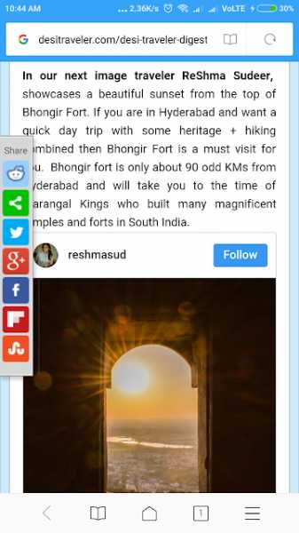 Fan Girl Moment - Got Featured In Desi Traveler Digest