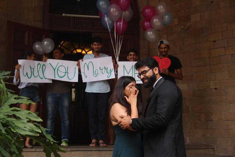 Farha And Zubair - This DIY Real Proposal Shoot Is So Cute! - Witty Vows