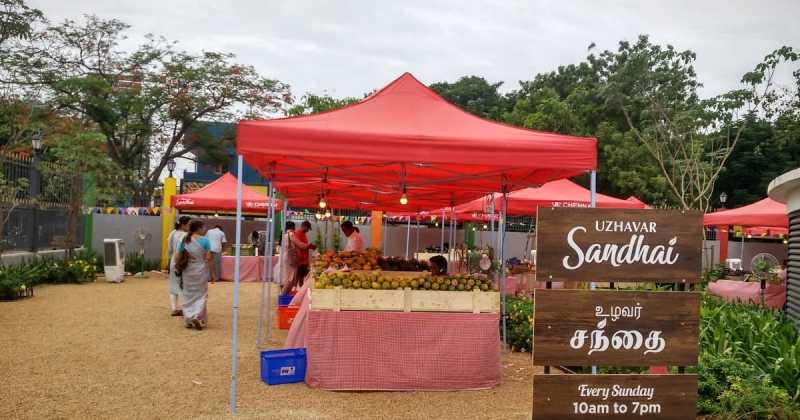Farmers Market (Uzhavar Sandhai) @ V R Mall, Anna Nagar, Chennai