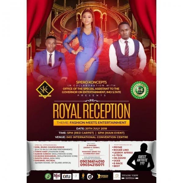 Fashion Meets Entertainment: Top Models, Artistes Storm Owerri For âRoyal Receptionâ