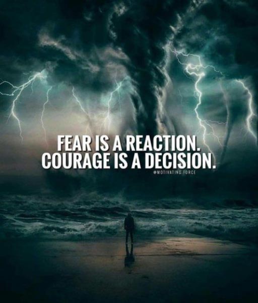 Fear And Courage - The Difference Is…