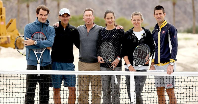 Federer, Nadal, Djokovic, Azarenka & Ivanovic At Indian Wells Expansion Program