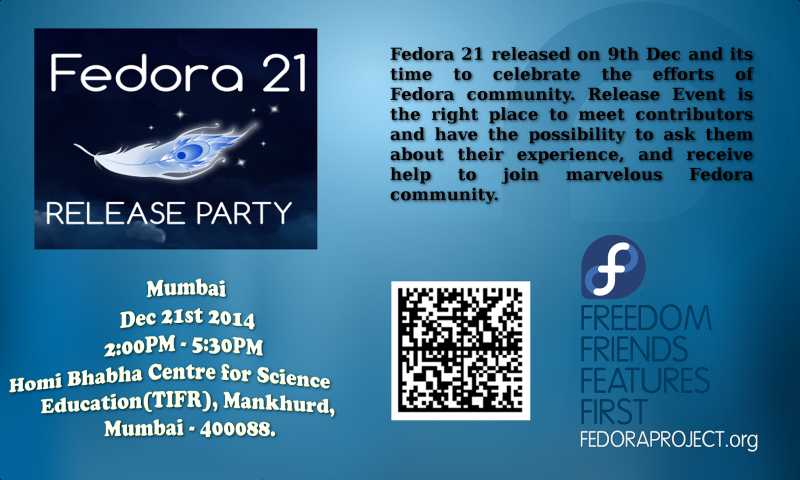 Fedora 21 Release Party Mumbai
