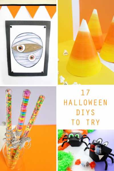 Feeling Crafty / 17 Halloween Themed DIYs! - The Craftables
