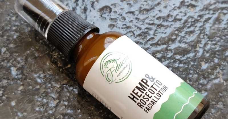 Fiducia Botanical Skincare Hemp & Rose Otto Facial Lotion Review