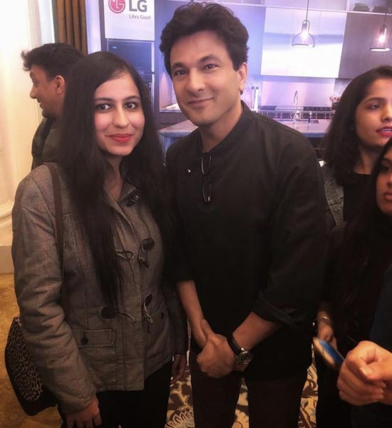 Finally Got To Meet The Most Humble Person, Chef Vikas Khanna At The Launch Of LG India’s Linear Top- Freezer Refrigerator In Dec 2017