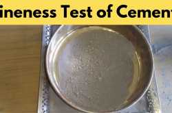 Fineness Test of Cement; Its Apparatus, Procedure.