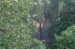 Fire in Shah & Sanghvi Service Center Worli