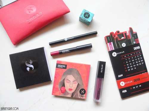 First Haul Of 2018 : Sugar Cosmetic Haul