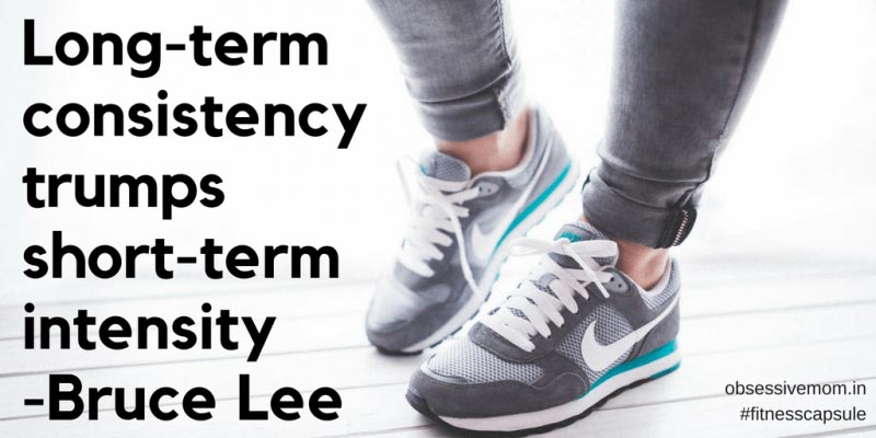 Fitness Lesson No1 #fitnesscapsule - Obsessivemom