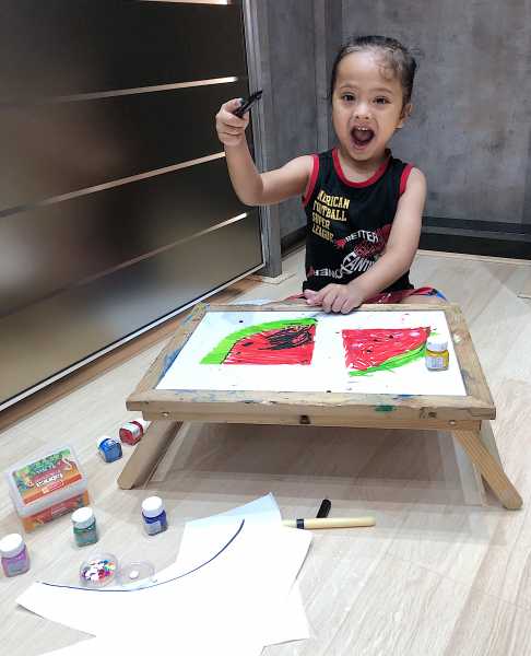 Five Easy-Peasy Number Activities For Kids Who Love To Paint - Mommy Voyage