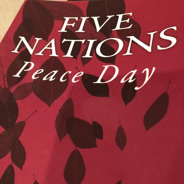 Five Nations Peace Day #Readyourworld MCBD 2018 - PoohsDen