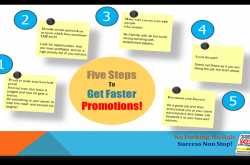 Five Steps To Get Faster  Promotions!