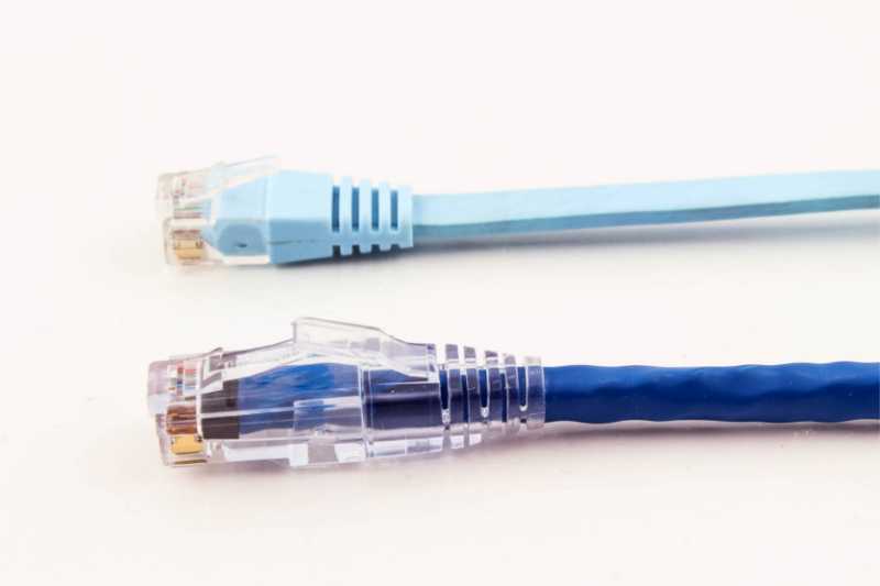 Flat Vs Round Ethernet Cable - What