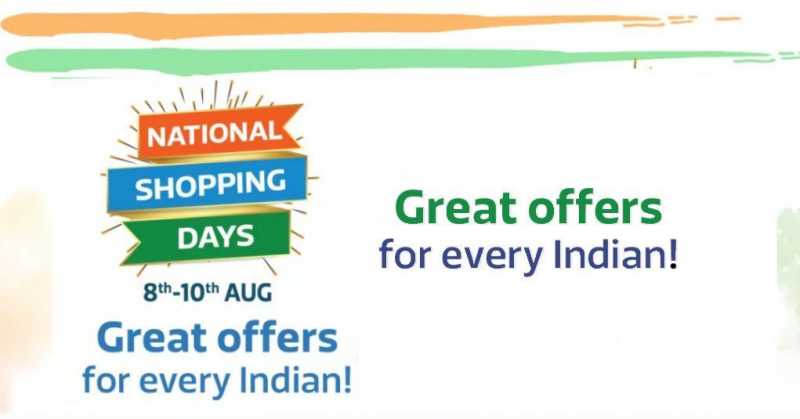Flipkart National Shopping Days Sale: Best Deals