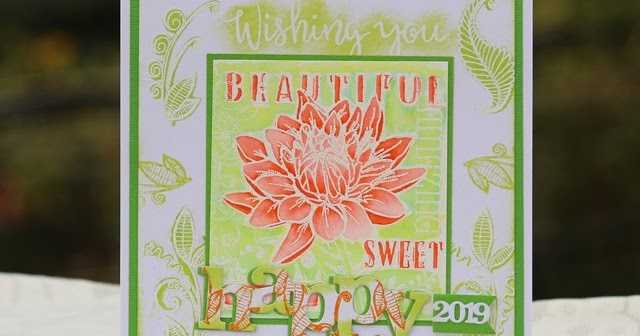Floral New Year Card