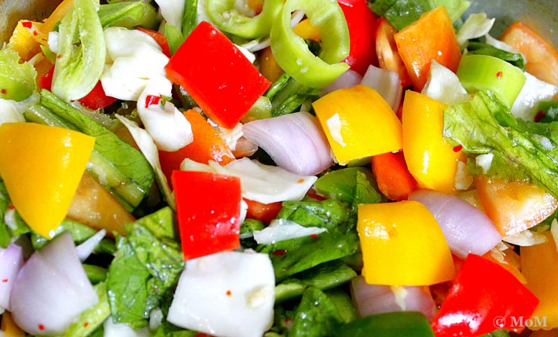 Food Porn With Greek Salad