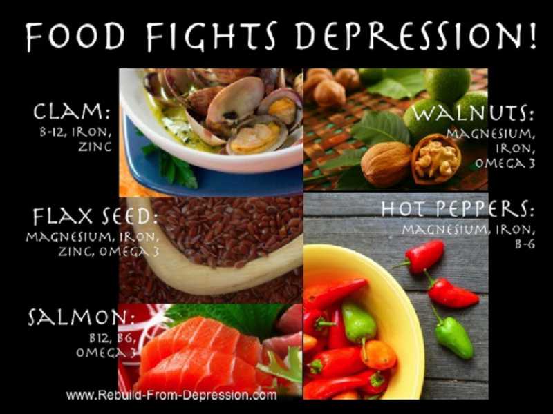 Foods That Help With Depression And Mood Swings