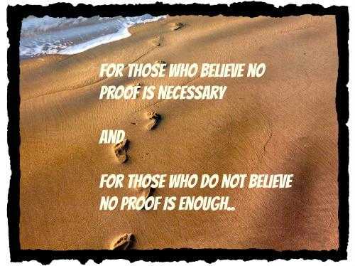 For Those Who Believe..