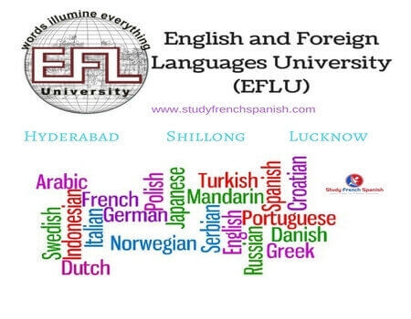Foreign Language Courses At EFLU Hyderabad, Shillong, Lucknow