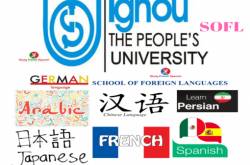 foreign language courses in ignou | sofl | regular, online, distance