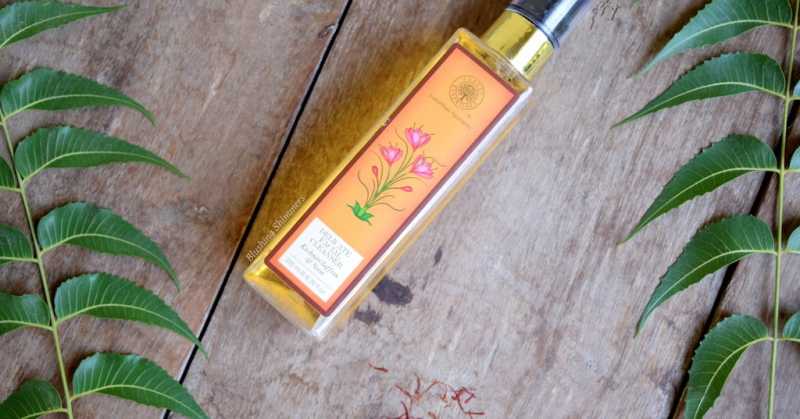 Forest Essentials Delicate Facial Cleanser Kashmiri Saffron & Neem Review,Price,Buy 
