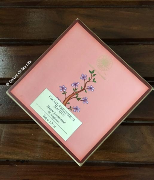 Forest Essentials Mysore Sandalwood & Nagkesar Facial Treatment Masque: Review - Colors Of My Life