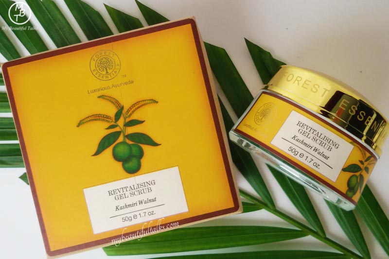Forest Essentials Revitalising Kashmiri Walnut Gel Scrub Review