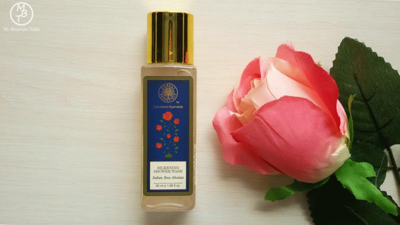 Forest Essentials Silkening Shower Wash Indian Rose Absolute Review