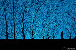 Forest Whispers (Color 2) (Wallpaper)