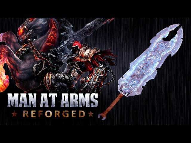 Forging War’s Chaoseater Sword From The Darksiders In Real Life!!