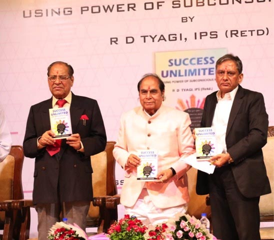 Former Police Commissioner, Mr. R.D Tyagi Launched Book ” Success Unlimited”