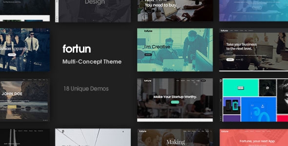 Fortun Multi-Concept WordPress Theme