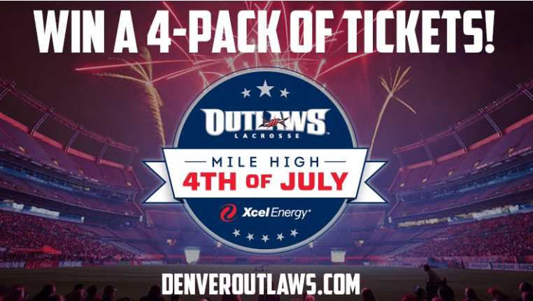 Fox Denver Outlaws Sweepstakes - Win A Four Pack Of Tickets - ContestBig